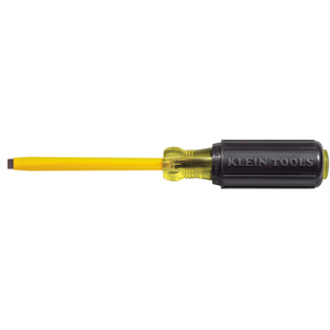 Klein Tools Cabinet Slotted Tip Screwdrivers 5/16 in 6.00 in Not Magnetic