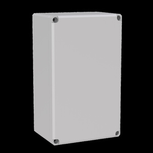 nVent HOFFMAN Wall Mount Hinged Cover Weatherproof Enclosures Polycarbonate 8 x 5 x 3 in NEMA 4X