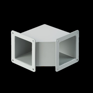 nVent HOFFMAN N12 Feed-through Wiring Trough 90 Degree Elbows