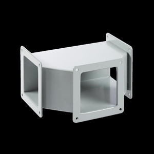 nVent HOFFMAN N12 Hinged Cover Feed-through Wiring Trough Tees