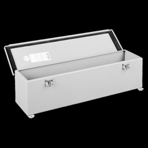nVent HOFFMAN NEMA 12 Hinge Cover Steel Wiring Troughs 4 x 4 x 12 in Without Knockouts