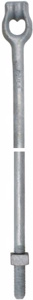 Hubbell Power Expanding/Cross Plate Anchor Thimbleye® Rods Twineye 1 in 36000 lbf