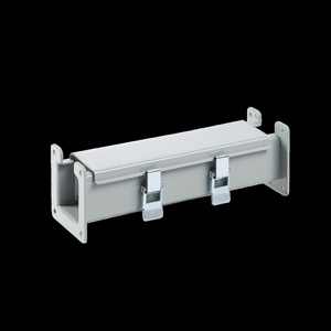 nVent HOFFMAN NEMA 12 Latched Hinge Cover Steel Wireways 2.50 x 2.50 x 12 in Without Knockouts