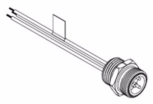Molex Mini-Change® A-Size Male Single-Ended Receptacles Male 4 Pole