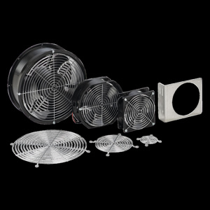 nVent HOFFMAN D85 4 in Compact Axial Enclosures Fans Surface Aluminum