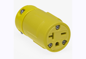 Molex 13014 Super-Safeway Series Connectors 20 A 250 V 2P3W 6-20R Yellow