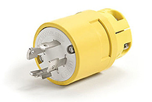 Molex Super-Safeway™ Locking Plugs 20 A 480 V 3P4W L16-20P Uninsulated Super-Safeway™