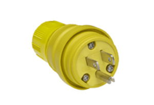 Molex Woodhead Watertite® 130146 Series Plugs 5-15P 125 V Yellow