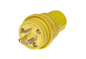 Molex Woodhead Watertite® Series Locking Plugs L5-15P 2P3W Yellow