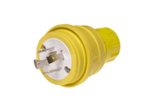 Molex Woodhead Watertite® Series Locking Plugs L15-20P 3P4W Yellow