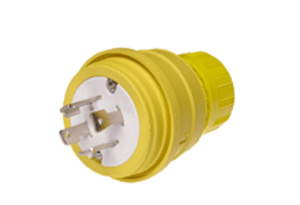 Molex Woodhead Watertite® Series Locking Plugs L15-30P 3P4W Yellow