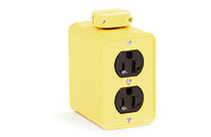 Molex Super-Safeway™ Portable Dual-sided Outlet Boxes Neoprene Outlet Box 16.71 in³