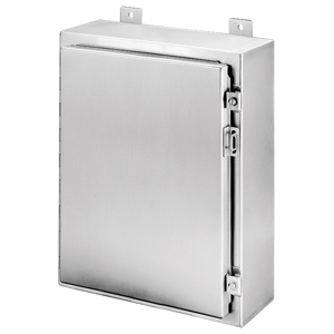 nVent HOFFMAN Wall Mount Continuous Hinge Weatherproof Enclosures 24 x 24 x 12 in Without Knockouts NEMA 3/3R/4/4X/12/13