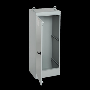 nVent HOFFMAN A30 Freestanding Single Door Single Access Hinged Latching Locking N12 Enclosures 60 x 36 x 24 in Concealed Hinge, One Door Steel NEMA 12