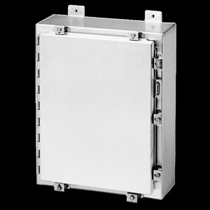 nVent HOFFMAN Wall Mount Continuous Hinge Cover Weatherproof Enclosures Aluminum 20 x 16 x 6 in NEMA 4X