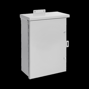 nVent HOFFMAN Wall Mount Continuous Hinge Weatherproof Enclosures 20 x 16 x 6 in Without Knockouts Gray NEMA 3R