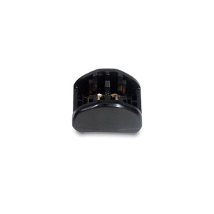 ABB Double-locking Cable Tie Heads Lashing 0.85 in Black Weather-resistant