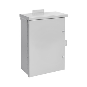 nVent HOFFMAN Wall Mount Continuous Hinge Weatherproof Enclosures 48 x 36 x 16 in Without Knockouts Gray NEMA 3R