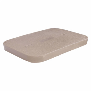 Hubbell Lenoir City Underground Electrical Enclosure Covers 13 x 13 x 1 in Polymer Concrete Ground Tier 15