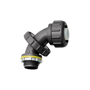 Arlington 90 Degree Nonmetallic Liquidtight Connectors 1/2 in Plastic (UV-resistant) Compression x Threaded