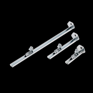 nVent HOFFMAN CWY CONCEPT® Adjustable-depth Mounting Kits Steel 8 in wide (4 slide mechanisms)