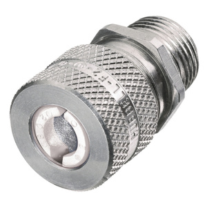 Hubbell Wiring SHC Series Liquidtight Strain Relief Cord Connectors 1/2 in Aluminum 0.310 - 0.380 in