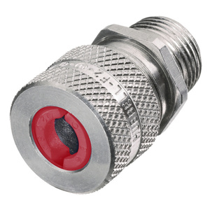 Hubbell Wiring SHC Series Liquidtight Strain Relief Cord Connectors 1/2 in Aluminum 0.190 - 0.250 in