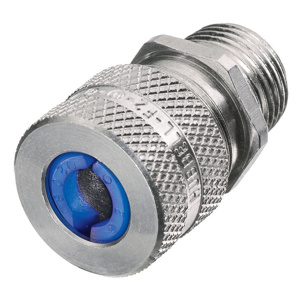 Hubbell Wiring SHC Series Liquidtight Strain Relief Cord Connectors 1/2 in Aluminum 0.380 - 0.500 in