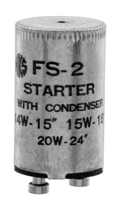 Hubbell Wiring FS Series Replacement Fluorescent Starters 14/15/20 W