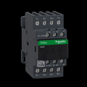 Square D LC1D TeSys Deca Series IEC Contactors 32 A 4 Pole 120 VAC