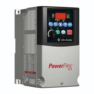Rockwell Automation 22B-V PowerFlex 40 AC Drives 90 - 132 VAC 2.3 A 0.4 kW