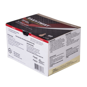 NSI Industries Easy-Twist Series Twist-on Wire Connectors Tan <em class="search-results-highlight">22</em> AWG <em class="search-results-highlight">12</em> AWG