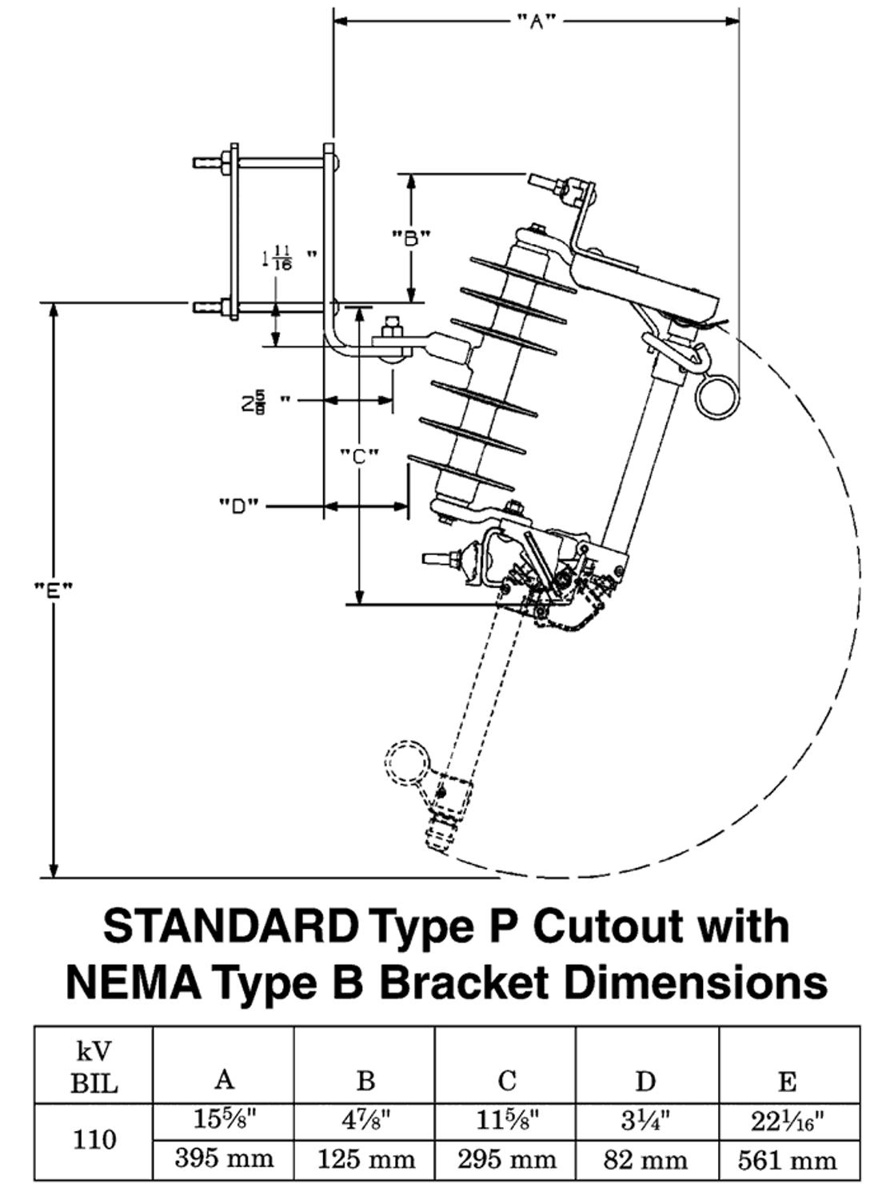 Hubbell Power | Hubbell Power Standard Cutouts 15 KV 100 A 110 KV ...