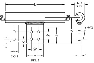 Sefcor CTCF Compression Connectors 9 in