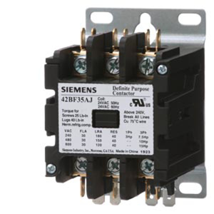 Siemens Definite Purpose Contactors 30 <em class="search-results-highlight">A</em> <em class="search-results-highlight">3</em> Pole 208/240 V