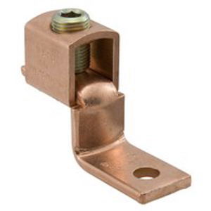 Ilsco SLU Offset or Straight Copper Mechanical Lugs Copper 10 - 14 AWG (Sol) (Cu), 6 - 14 AWG (Str) (Cu)