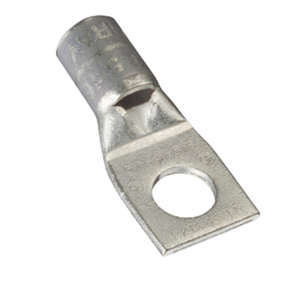 ABB Blackburn CTL Series Short Barrel Compression Lugs 1/4 in 1 Hole Gray 4 Stranded AWG