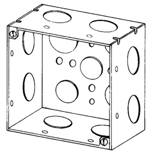 Appleton Emerson ETP™ 4 Square 1900 Boxes 4 Square Box Screws 2-1/8 in Metallic