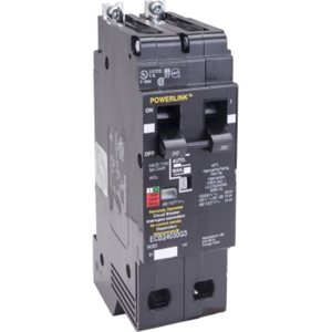 Square D Powerlink® ECB E Frame Molded Case Circuit Breakers 30 A 480Y/277 VAC 14 kAIC 2 Pole 1 Phase