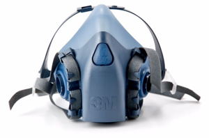 3M 7000 Series Reusable Half Facepiece Respirators Medium 4 Point