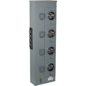 Square D EZ Meter-Pak™ EZM Meter Center Branch Units 225 A 3 phase in ,, 3 phase out