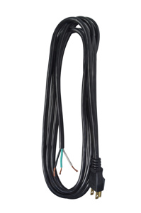 Southwire SJTW Power Supply Cords 13 A 125 V 16/3 9 ft Black Straight 1-15P