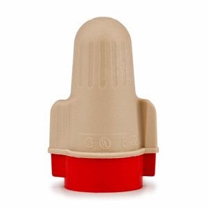 3M Performance Plus™ Series Twist-On Wire Connectors Red/Tan Polypropylene, Thermoplastic Elastomer 100, 1000 per Carton, per Case