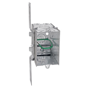 ABB Thomas & Betts Steel City® Bracketed Switch Boxes Switch/Outlet Box Bracket - CV Metallic 3-1/2 in