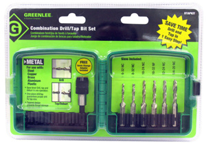 Emerson Greenlee DTAP Combination Drill/Tap Bits