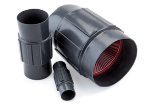 Robroy PVC Coated Rigid Threaded Couplings 1/2 in Steel