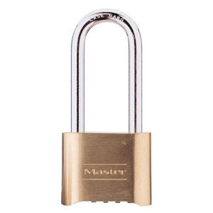 Master Lock Combination Padlocks Brass, Steel