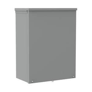 nVent HOFFMAN Wall Mount Screw Cover Weatherproof Junction Boxes 18 x 18 x 10 in With Knockouts Gray NEMA 3R