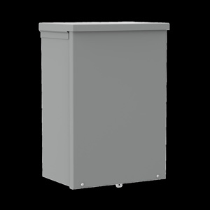 nVent HOFFMAN Wall Mount Screw Cover Weatherproof Junction Boxes 15 x 12 x 8 in Without Knockouts Gray NEMA 3R