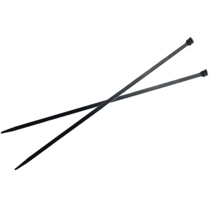 Burndy Cable Ties Standard Plenum Rated Locking 7.56 in Weather-resistant Black